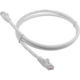  Патч-корд LANMASTER (LAN-PC45/U6-2.0-WH) LSZH UTP кат.6, 2.0 м, белый 