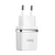  Блок питания сетевой 1 USB HOCO, C11, 1000mA, пластик, кабель микро USB, цвет: белый (1/10/100) 