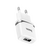  Блок питания сетевой 1 USB HOCO, C11, 1000mA, пластик, кабель микро USB, цвет: белый (1/10/100) 