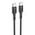  Кабель Type-C - Type-C Hoco X83 60W 100см 3A (black) (215740) 