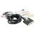  KVM-переключатель Aten CS692-AT KVM+Audio 1 user USB+HDMI - 2 cpu USB+HDMI со встр.шнурами USB+Audio 2x1.2м 1920x1200 настол., исп.стандарт 