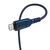  Кабель USB - микро USB HOCO X59 Victory, 2.0м, круглый, 2.4A, нейлон, цвет: синий (1/30/300) 