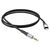  Аудиокабель HOCO UPA22 AUX Jack 3.5 (m) - Lightning (m), 1 м, черный 