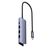  USB-концентратор Netac WF14 .(NT08WF14-30GR), 6in1 Type-C to 3xUSB3.0 + 1xHDMI( 4k/30Hz) + microSD + SD 