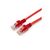  Патч-корд UTP5e, 2 м, литой, многожильный, биметалл CCA, 26AWG, PVC, красный CABLEXPERT PP12-2M/R 