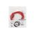  Патч-корд UTP5e, 2 м, литой, многожильный, биметалл CCA, 26AWG, PVC, красный CABLEXPERT PP12-2M/R 