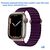  Ремешок кожаный Great Case Leather Loop Ultra для Apple Watch 42/44/45/49 мм, 235мм, на магните, фиолетовый (6) 