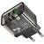  СЗУ HOCO N34 Dazzling dual-port USB-A+Type-C PD20W, Type-C to Type-C (прозрачный-черный) 