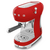  Эспрессо кофемашина Smeg ECF02RDEU красный стиль 50-х, регулируемая температура кофе, давление 15 бар, емкость контейнера для воды 1.1 л 