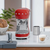  Эспрессо кофемашина Smeg ECF02RDEU красный стиль 50-х, регулируемая температура кофе, давление 15 бар, емкость контейнера для воды 1.1 л 