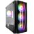  Корпус 1STPLAYER Firebase X3-M X3-M-BK-4F1 Black mATX TG 4x120mm LED fans inc 