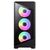  Корпус GameMax Destroyer TGB, mATX, black, w/o psu, w/1xUSB3.0+2xUSB2.0, Combo Audio, w/3x12cm ARGB front fan 