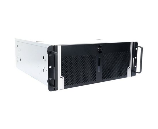  Серверный корпус Inwin IW-R400-01N (6131851)/USB3.0*2/Rear fan 8025mm 4200RPM*2/Front fan 8025mm 4200RPM*2/Front door/Air filter for front door 