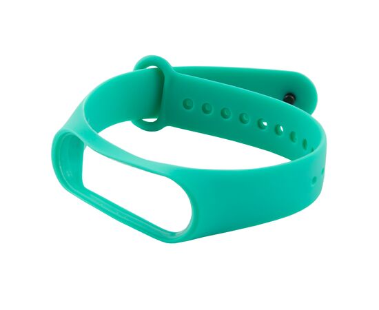  Силиконовый ремешок для Xiaomi Mi Band 3/ Mi Band 4, бирюзовый, №9 