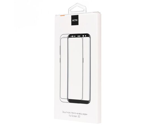  Защитное стекло Full Screen Activ Clean Line 3D для "Xiaomi 12S Ultra" (black)(210011) 