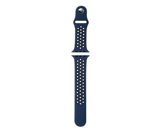 Ремешок для Apple watch - 42-44 mm, mObility, синий, Дизайн 1 