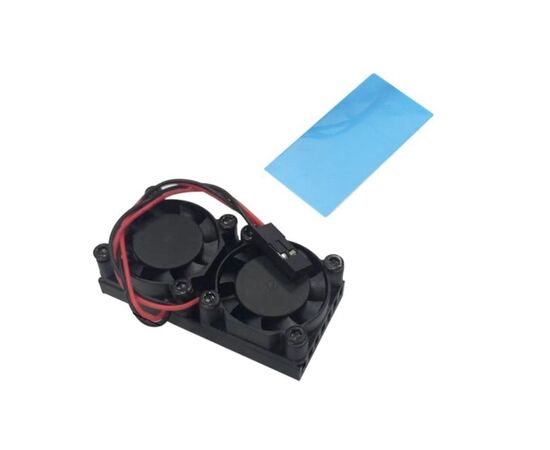  Вентилято ACD RA535 (RASP3409) Double Fans (25*25*7mm) + Radiator (50*25*5mm) for Raspberry Pi 3B+/4B (2 шт.) 