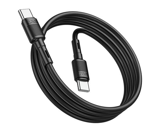  Кабель Type-C - Type-C Hoco X83 60W 100см 3A (black) (215740) 