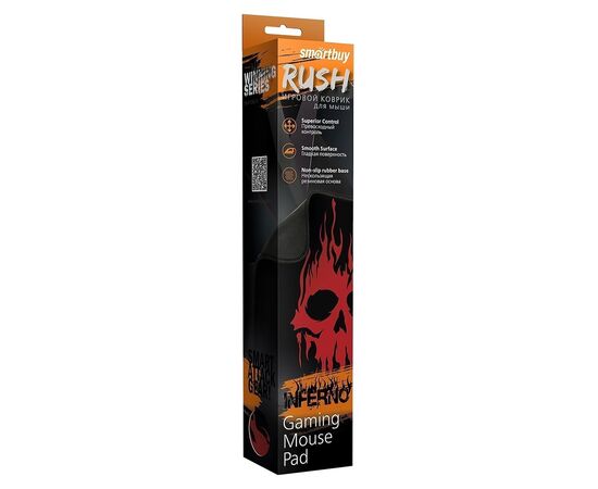  Коврик для компьютерной мыши Smart Buy SBMP-09G-IN RUSH Inferno M-size(132005) 