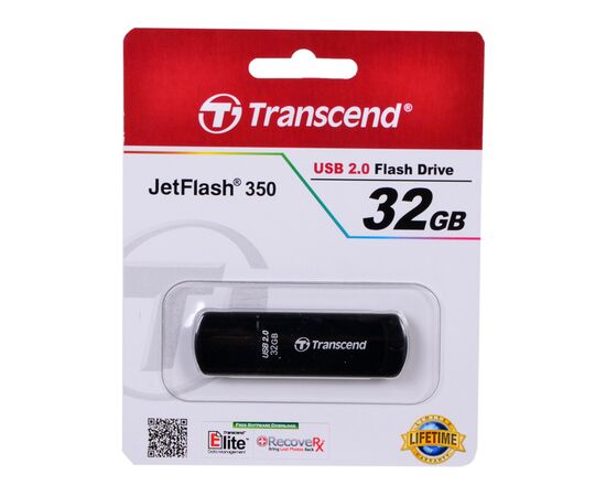  Flash Drive 32G USB 2.0 Transcend JetFlash 350 (TS32GJF350) 