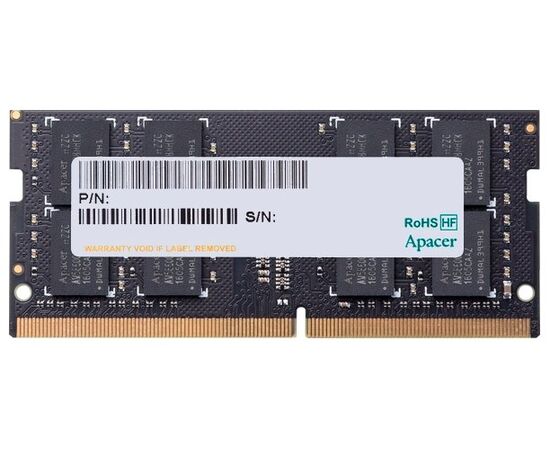  RAM SO-DIMM 4GB DDR4-2666 PC4-21300 Apacer, CL19, 1.2V, retail (AS04GGB26CQTBGH/ES.04G2V.KNH) 