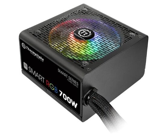  Блок питания Thermaltake Smart  RGB  [PS-SPR-0700NHSAWE-1]  700W / APFC / 80+ / ATX12V 2.3 