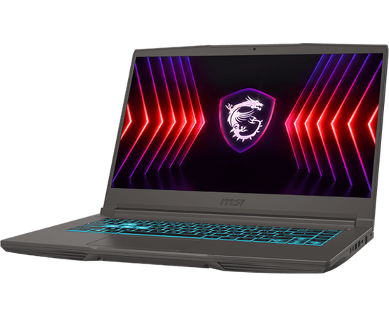  Ноутбук MSI Thin 15 B12UC-1628XRU Core i7 12650H 16Gb SSD512Gb NVIDIA GeForce RTX 3050 4Gb 15.6" IPS FHD (1920x1080) Free DOS grey WiFi BT Cam (9S7-16R831-1628) 