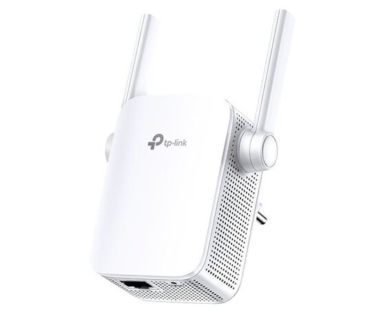  TP-LINK RE305, AC1200 Dual-Band Wi-Fi Усилитель, 867Mbps at 5GHz + 300Mbps at 2.4GHz, 802.11ac/a/b/g/n, 1 10/100M LAN, WPS button, 2 fixed antennas 