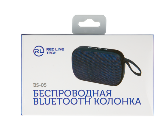  Беспроводная bluetooth-колонка Red Line Tech BS – 05, синий 