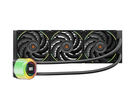  СВО 1STPLAYER CC 360 Black (CC-360-BK) / 3x120mm, ARGB 