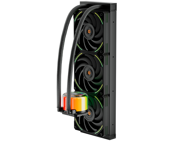  СВО 1STPLAYER CC 360 Black (CC-360-BK) / 3x120mm, ARGB 