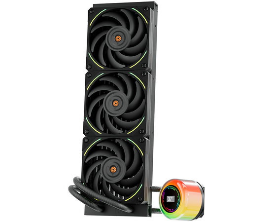  СВО 1STPLAYER CC 360 Black (CC-360-BK) / 3x120mm, ARGB 