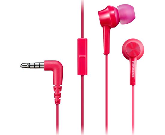 Наушники Panasonic RP-TCM115GCP розовые 