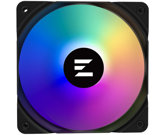  Вентилятор Zalman ZM-AF120 ARGB черный 4-pin 29.7dB 160gr Ret 