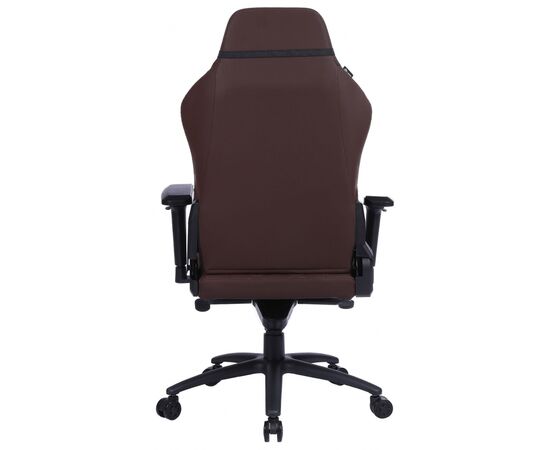  Кресло игровое Cactus CS-CHR-0112BR коричневый с подголов. 