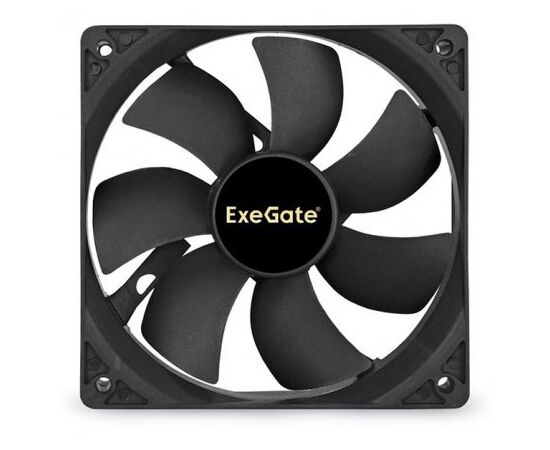  Вентилятор Exegate E12025B4P-PWM EX283391RUS 120x120x25 мм, двойной шарикоподшипник, 4pin, PWM, 22dBA 