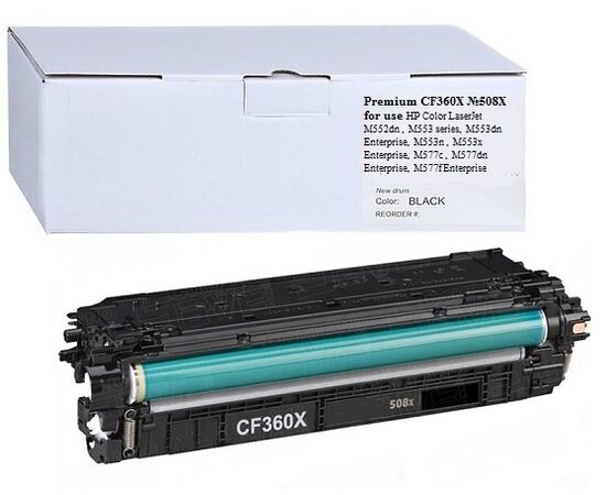  Картридж Bion CF361X Тонер для HP Color LaserJet Enterprise M553n/553X/553dn (9'500 стр.) Голубой 