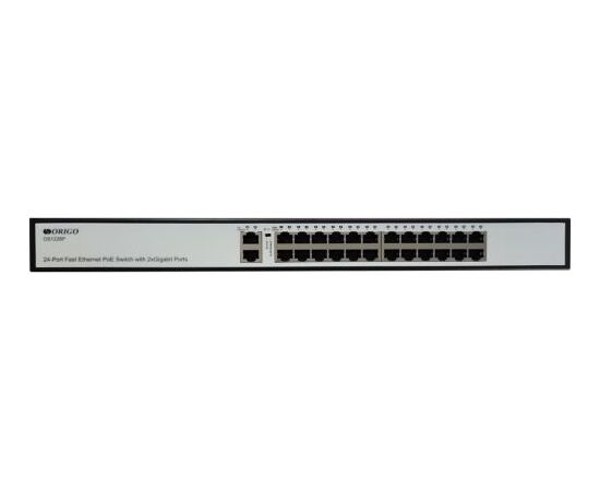  Коммутатор ORIGO OS1226P/285W/A1A 24x100Base-TX PoE+, 2x1000Base-T 