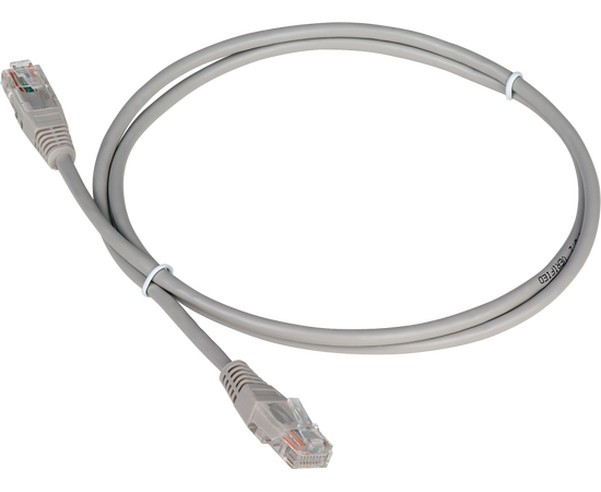  Патч-корд TWT (TWT-45-45-50-GY) TWT UTP кат.5e, с заливными колпачками, 50.0 м, серый 