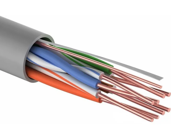  Кабель информационный PROconnect 01-0045-3 кат.5E UTP 4 пары 24AWG PE внешний 305м черный 