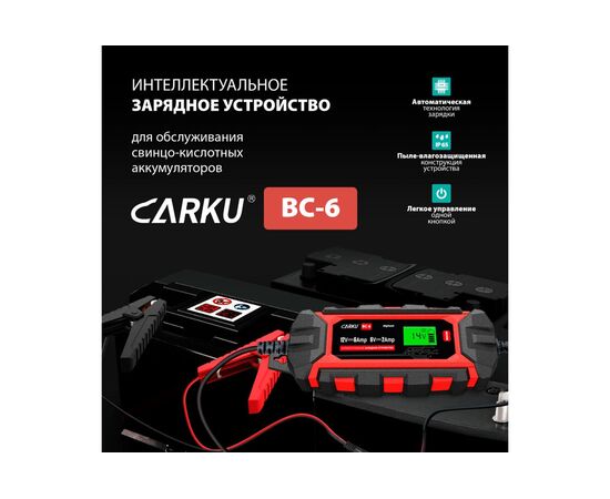  Зарядное устройство Carku BC-6 