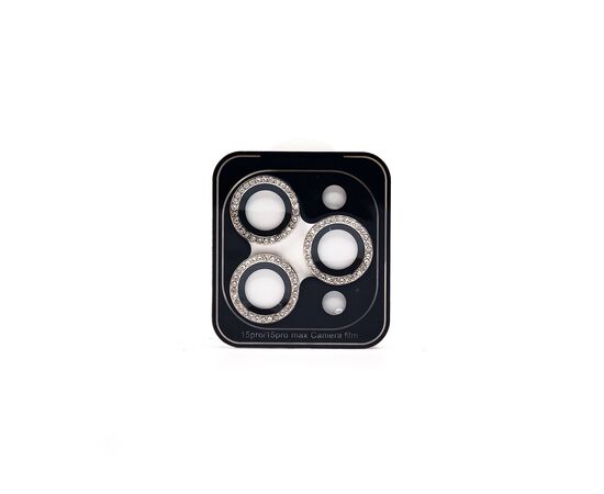  Защитное стекло для камеры - СG04 для "Apple iPhone 15 Pro/15 Pro Max" (silver) (231399) 