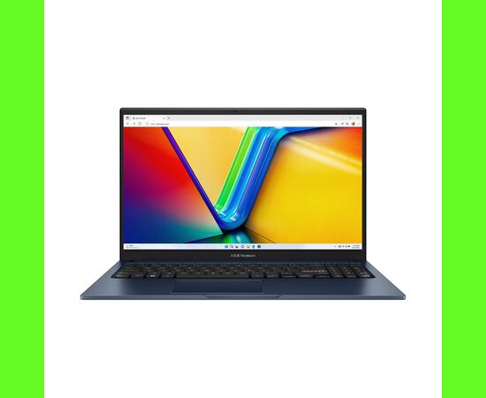  Ноутбук ASUS Vivobook 15 X1504ZA-BQ1413 (90NB1021-M02250) 15.6" FHD i3 1215U(1.2Ghz)/8192Mb/512PCISSDGb/noDVD/Int:Intel UHD Graphics/DOS/Quiet Blue 