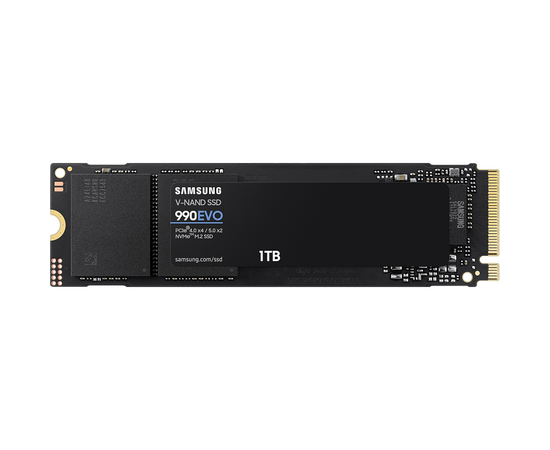  SSD Samsung 990 Evo 1Tb MZ-V9E1T0BW M.2 NVMe 2.0, PCIe 4.0 x4, V-NAND TLC 