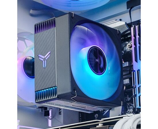  Кулер JONSBO CR-1000 Evo Color LGA1700/1200/115X/AM5/AM4 (TDP 220W, PWM, 120mm Dynamic Multi-Color LED Fan, 4 тепловые трубки, 4-pin) Retail 