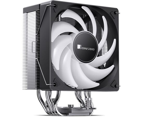  Кулер JONSBO CR-1000 Evo Color LGA1700/1200/115X/AM5/AM4 (TDP 220W, PWM, 120mm Dynamic Multi-Color LED Fan, 4 тепловые трубки, 4-pin) Retail 