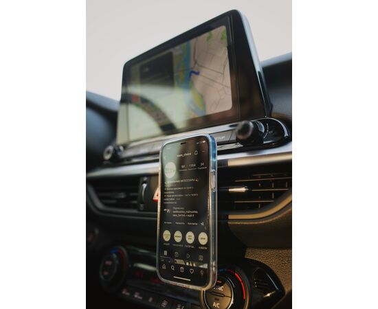 Держатель авто магнитный More Choice C04 (Black) 