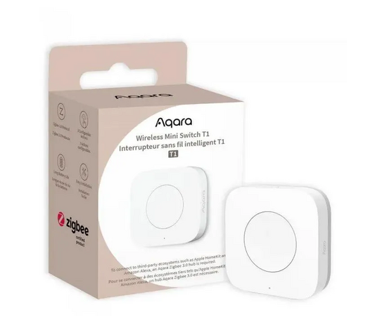  Умная кнопка AQARA T1 (WB-R02D) р.д.10м белый 