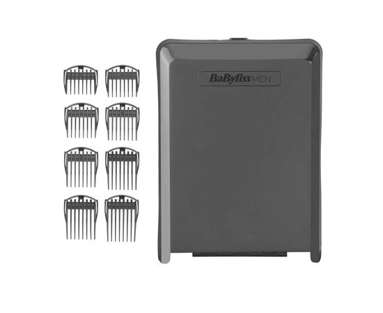  Машинка для стрижки Babyliss E986E черный (насадок в компл:8шт) 