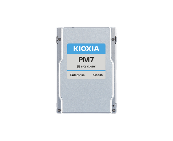  SSD KIOXIA PM7-V KPM7XVUG3T20, 3200GB, 2.5" 15mm, SAS 24G, TLC, R/W 4200/3650 MB/s, IOPs 720K/340K, TB 